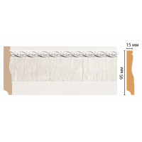 Плинтус напольный Decomaster 153-7D ДМ (95*12*2400)